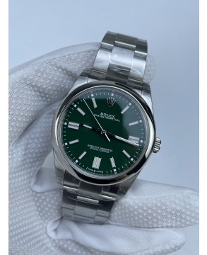 (준비완료/특급배송)NO.2651/VS공장 롤렉스 오이스터퍼페츄얼 그린 다이얼 41미리