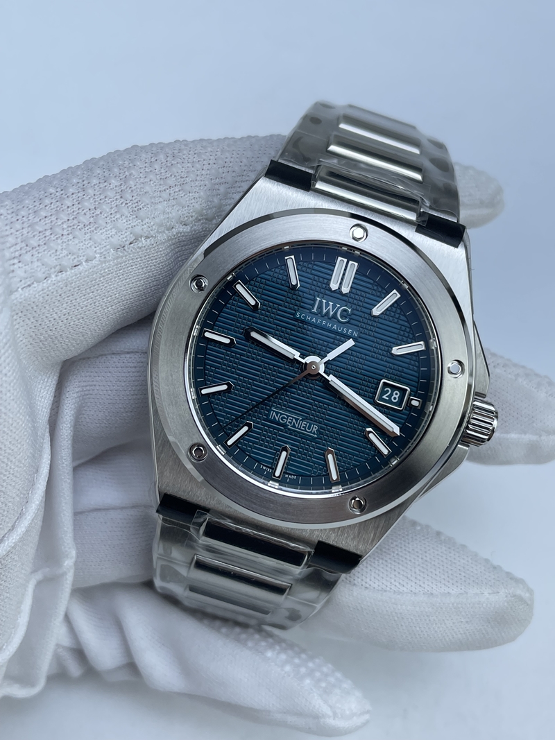 (준비완료/특급배송)NO.2694/V7공장 IWC 인제니어 블루다이얼 브레이슬릿