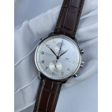 (준비완료/특급배송)NO.3019/ZF공장 V3 IWC IW3716 포루트기저 화이트다이얼 골드핸즈 가죽