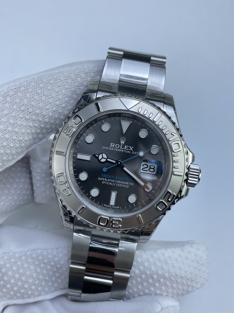 (준비완료/특급배송 할인판매)NO.3028/VS공장 요트마스터 그레이 3135풀카피 클론무브