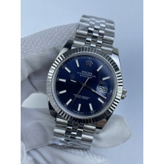 (준비완료/특급배송)NO.3252/롤렉스 데이저스트 41 블루 바 인덱스 126334 QP공장
