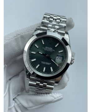 (준비완료/특급배송)NO.3566/VS공장 롤렉스 데이저스트 41미리 그린다이얼 돔베젤 쥬빌레